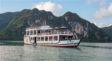 DU THUYỀN ORCHID 1 NGÀY : Tour du thuyền hạ long 1 ngày cao cấp + Vịnh Lan Hạ