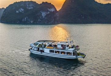 DU THUYỀN HANA PREMIUM | Tour Du Thuyền Hạ Long 1 ngày sang trọng. Miễn phí chèo thuyền Kayak