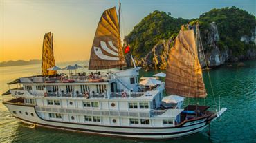 DU THUYỀN 4* BHAYA | Tour du thuyền Hạ Long - Hang Sửng Sốt 2 ngày 1 đêm