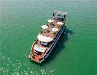 DU THUYỀN IRIS | Tour du thuyền Hạ Long trong ngày cao cấp, miễn phí chèo kayak ( Bến Bãi Cháy, thăm Vịnh 11h00 - 17h00 )