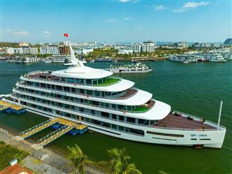 DU THUYỀN 6* CATHERINE | Tour du thuyền Vịnh Hạ Long 2 ngày 1 đêm siêu sang , miễn phí chèo thuyền kayak