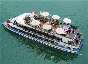 DU THUYỀN SEA LION | Tour du thuyền Hạ Long trong ngày sang trọng, free kayak ( Bến Tuần Châu, thăm Vịnh 11h15 - 17h45 )