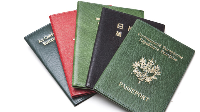 Các loại hộ chiếu hiện nay